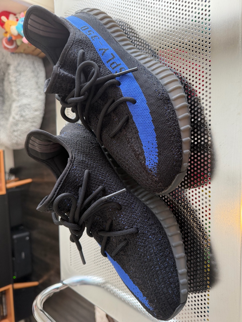 Adidas Yeezy 350 Dazzling Blue Sneakers